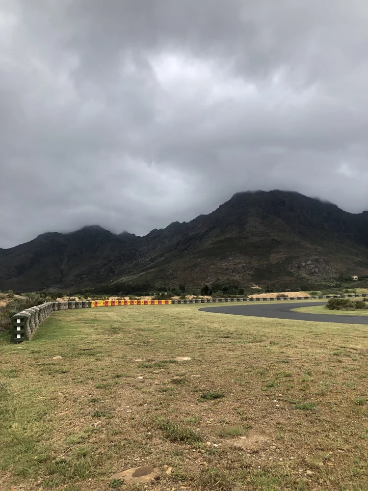 Race Track Barrier deployed on circuit